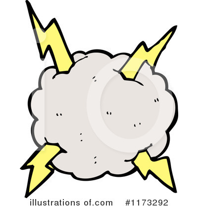 Royalty-Free (RF) Lightning Clipart Illustration by lineartestpilot - Stock Sample #1173292