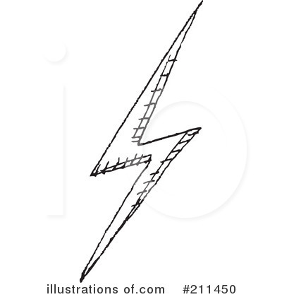 Royalty-Free (RF) Lightning Clipart Illustration by yayayoyo - Stock Sample #211450