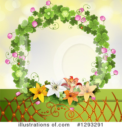 Royalty-Free (RF) Lilies Clipart Illustration by merlinul - Stock Sample #1293291