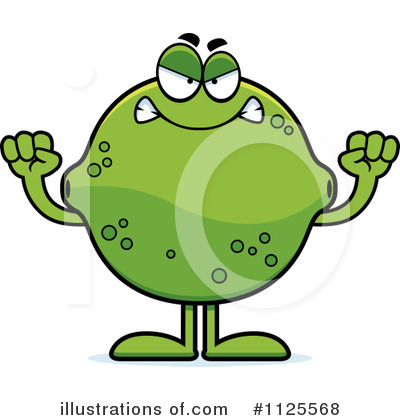 Royalty-Free (RF) Lime Clipart Illustration by Cory Thoman - Stock Sample #1125568