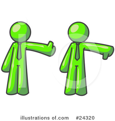 Thumbs Up Clipart #24320 by Leo Blanchette