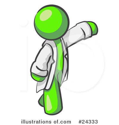 Royalty-Free (RF) Lime Green Collection Clipart Illustration by Leo Blanchette - Stock Sample #24333