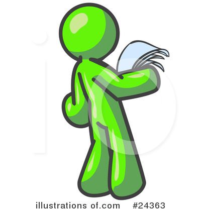Paperwork Clipart #24363 by Leo Blanchette