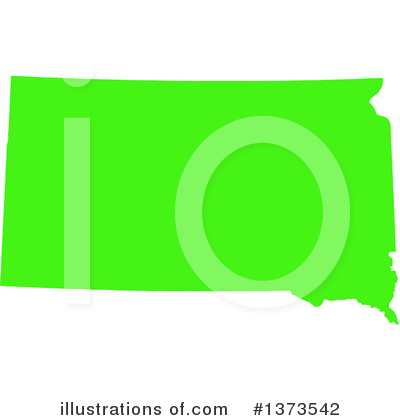 Lime Green State Clipart #1373542 by Jamers