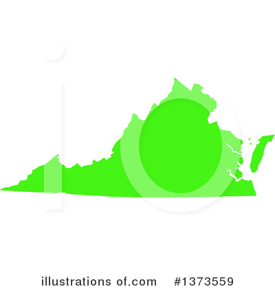 Royalty-Free (RF) Lime Green State Clipart Illustration by Jamers - Stock Sample #1373559