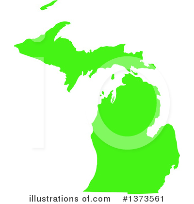 Michigan Clipart #1373561 by Jamers