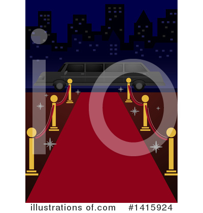 Red Carpet Clipart #1415924 by BNP Design Studio