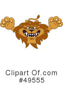 Lion Character Clipart #49555 by Mascot Junction