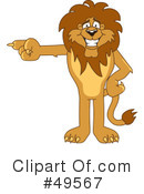 Lion Character Clipart #49567 by Mascot Junction