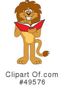 Lion Character Clipart #49576 by Mascot Junction