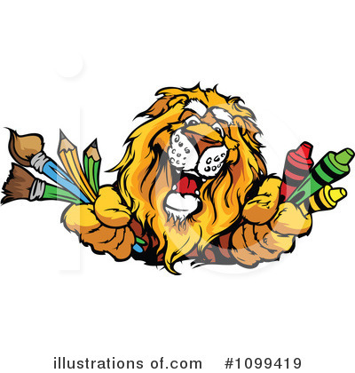 Lion Clipart #1099419 by Chromaco