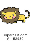 Lion Clipart #1152930 by lineartestpilot
