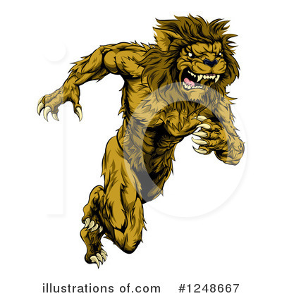 Lion Clipart #1248667 by AtStockIllustration