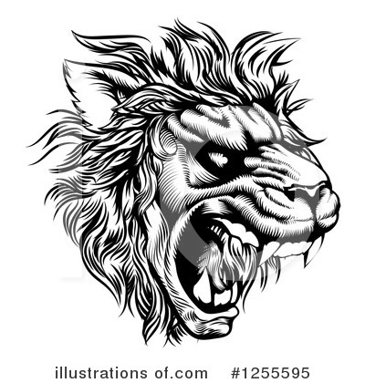 Lion Clipart #1255595 by AtStockIllustration