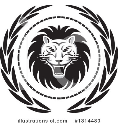 Lion Clipart #1314480 by Lal Perera