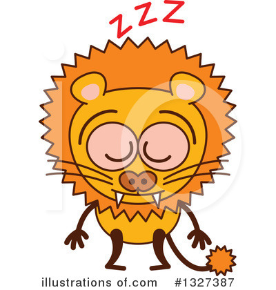 Sleeping Clipart #1327387 by Zooco