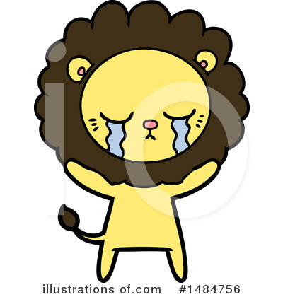 Royalty-Free (RF) Lion Clipart Illustration by lineartestpilot - Stock Sample #1484756