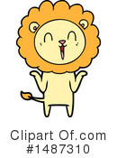 Lion Clipart #1487310 by lineartestpilot