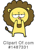 Lion Clipart #1487331 by lineartestpilot