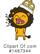 Lion Clipart #1487344 by lineartestpilot