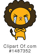 Lion Clipart #1487352 by lineartestpilot