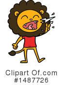 Lion Clipart #1487726 by lineartestpilot