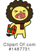 Lion Clipart #1487731 by lineartestpilot
