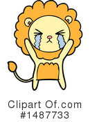 Lion Clipart #1487733 by lineartestpilot