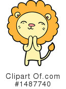 Lion Clipart #1487740 by lineartestpilot