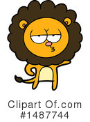 Lion Clipart #1487744 by lineartestpilot