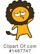 Lion Clipart #1487747 by lineartestpilot
