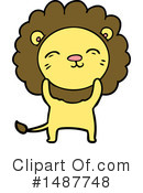 Lion Clipart #1487748 by lineartestpilot
