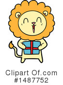Lion Clipart #1487752 by lineartestpilot
