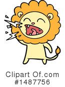 Lion Clipart #1487756 by lineartestpilot