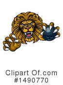 Lion Clipart #1490770 by AtStockIllustration