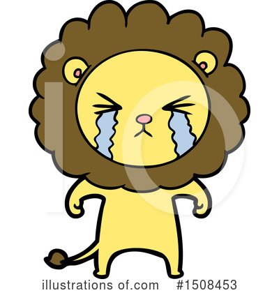 Royalty-Free (RF) Lion Clipart Illustration by lineartestpilot - Stock Sample #1508453