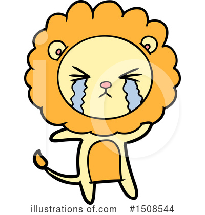 Royalty-Free (RF) Lion Clipart Illustration by lineartestpilot - Stock Sample #1508544