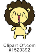Lion Clipart #1523392 by lineartestpilot
