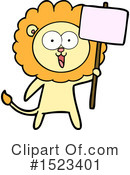 Lion Clipart #1523401 by lineartestpilot