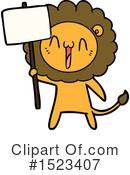 Lion Clipart #1523407 by lineartestpilot