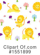 Lion Clipart #1551899 by Cherie Reve