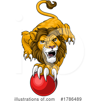 Royalty-Free (RF) Lion Clipart Illustration by AtStockIllustration - Stock Sample #1786489