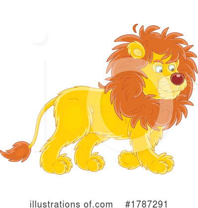 Royalty-Free (RF) Lion Clipart Illustration by Alex Bannykh - Stock Sample #1787291