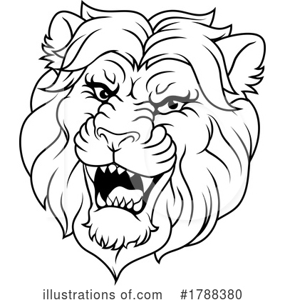 Lions Clipart #1788380 by AtStockIllustration