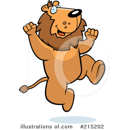 Royalty-Free (RF) Lion Clipart Illustration by Cory Thoman - Stock Sample #215202