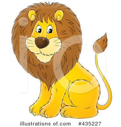 Royalty-Free (RF) Lion Clipart Illustration by Alex Bannykh - Stock Sample #435227