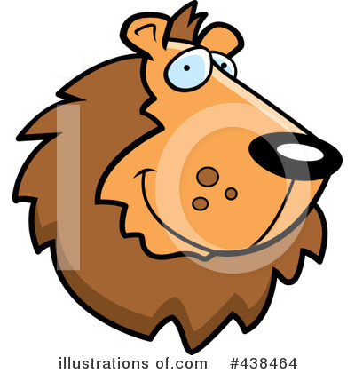 Royalty-Free (RF) Lion Clipart Illustration by Cory Thoman - Stock Sample #438464