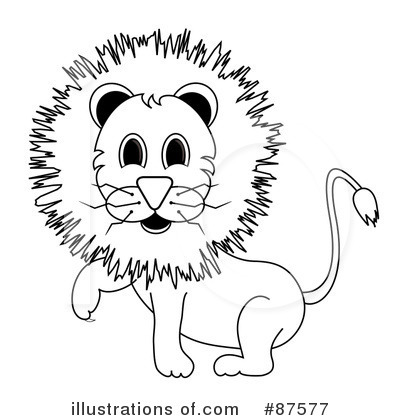Lion Clipart #87577 by Pams Clipart