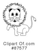 Lion Clipart #87577 by Pams Clipart