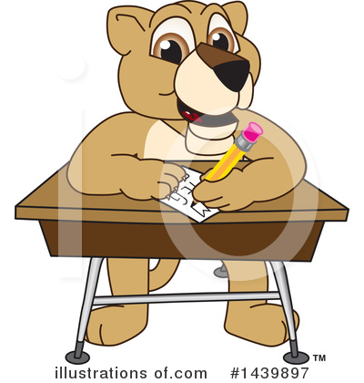 Royalty-Free (RF) Lion Cub Mascot Clipart Illustration by Mascot Junction - Stock Sample #1439897